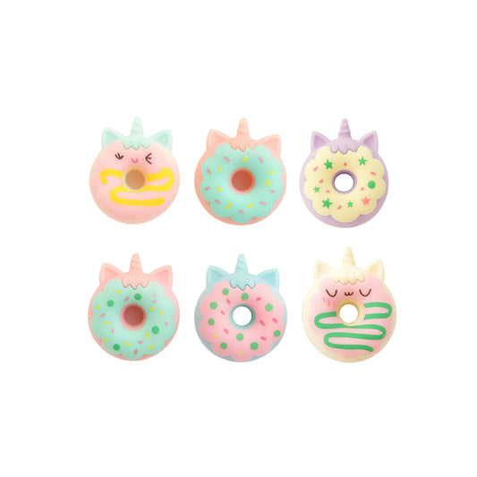 Borracha Ponteira - DonutCorn - Kit c/ 3 unidades