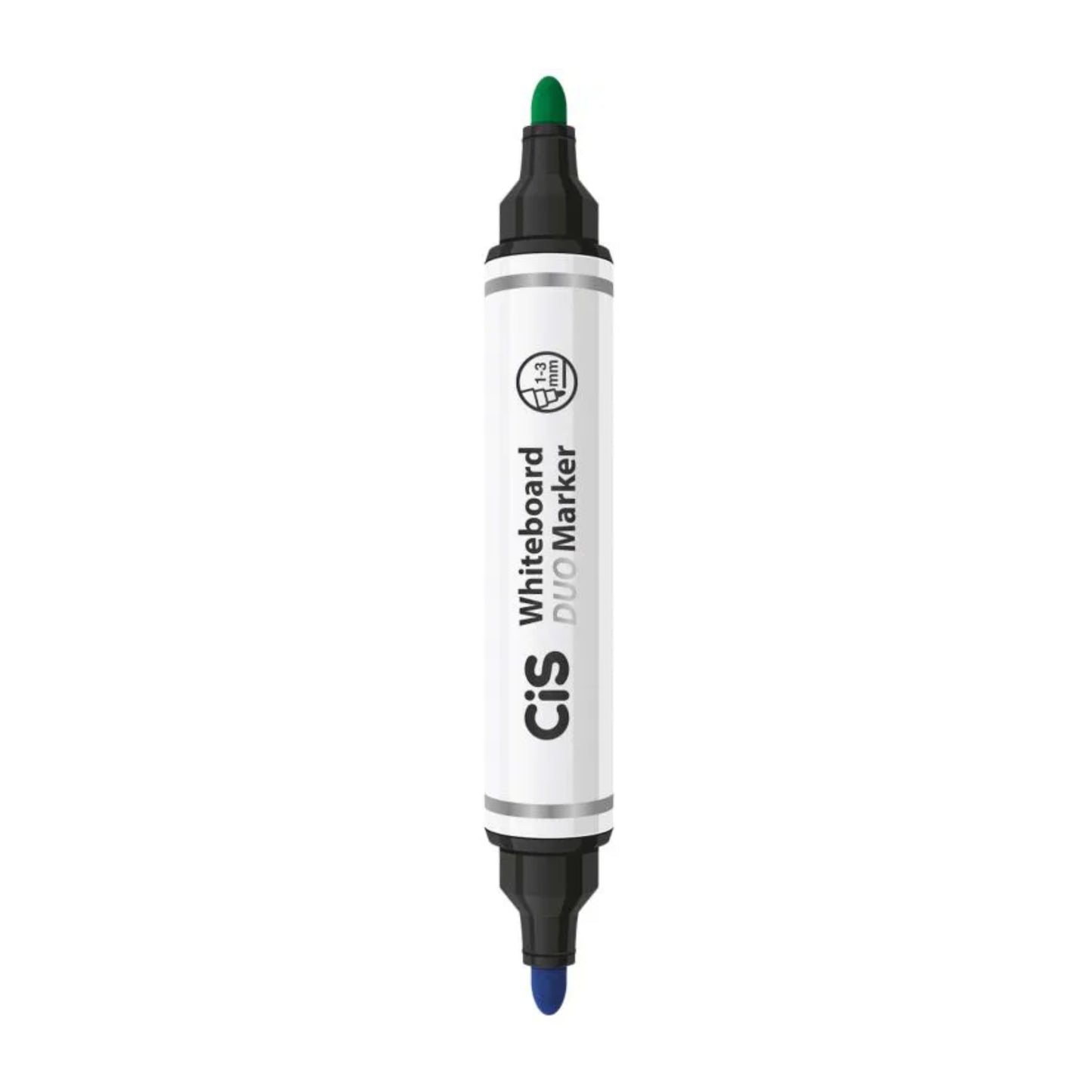 Marcador p/ Quadro - CIS - Whiteboard - Duo Marker - 1-3mm