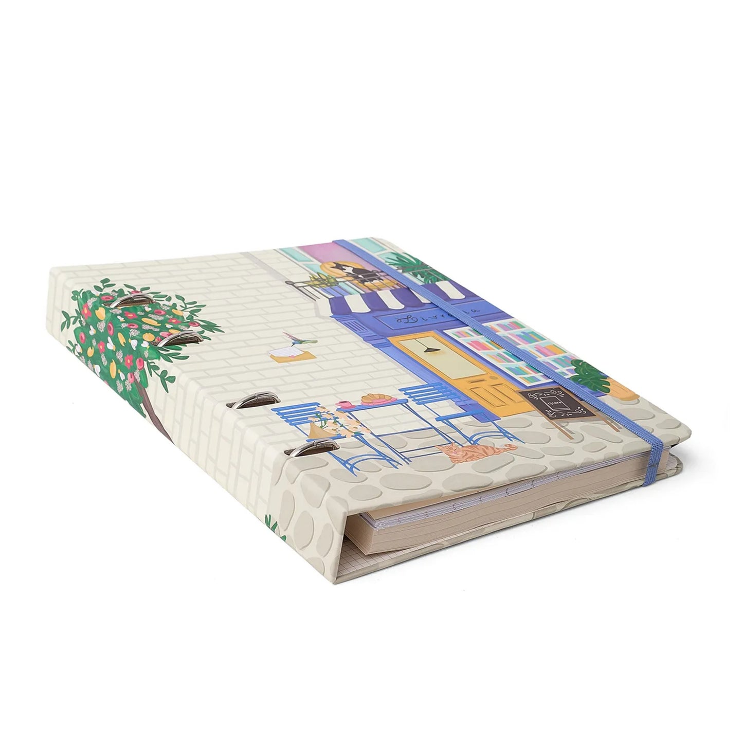 Caderno Criativo Argolado - Cícero - Quintal Literário - Pautado 17X24 - Livraria