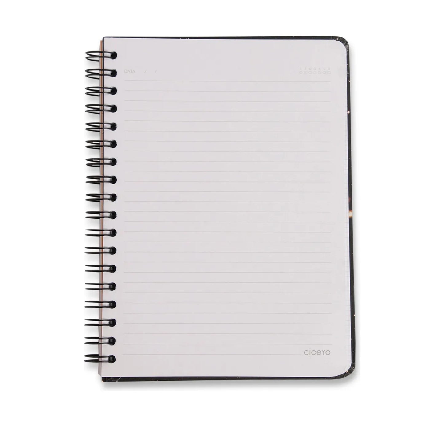 Caderno Colegial - Cicero -  Melissa - Pautado 17x24 - Color Bloomy - 1 Matéria 80 fls