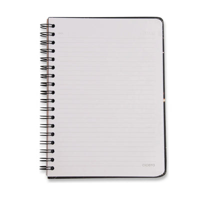 Caderno Colegial - Cicero -  Melissa - Pautado 17x24 - Color Bloomy - 1 Matéria 80 fls