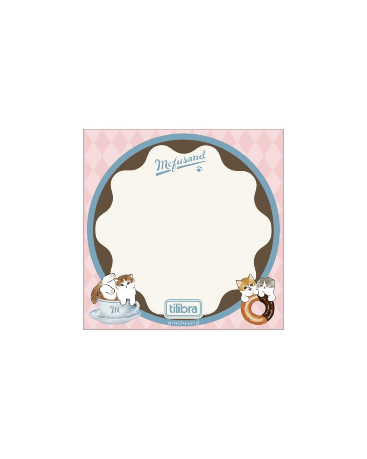 Bloco Adesivo - Tilibra - Mofusand - 76mmX76mm
