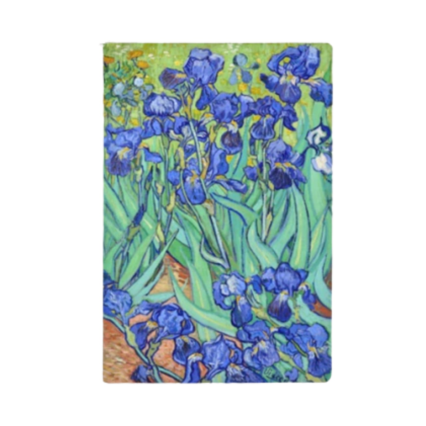 Journal - Folk Books - Lírios - Sem Pauta - 13,5 x 20cm - 64Fls