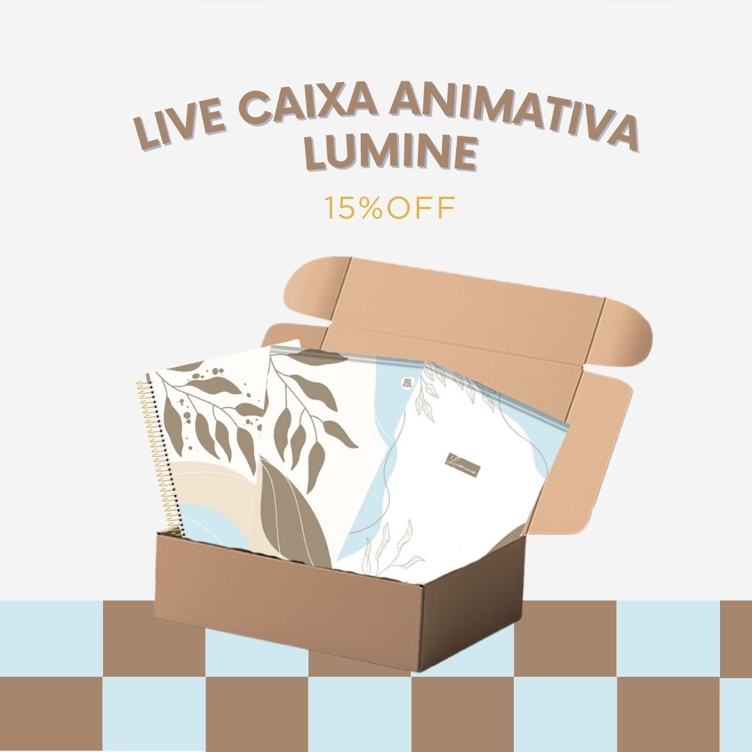 Caixa Animativa - Papelaria Unicórnio + Animativa 15% Off