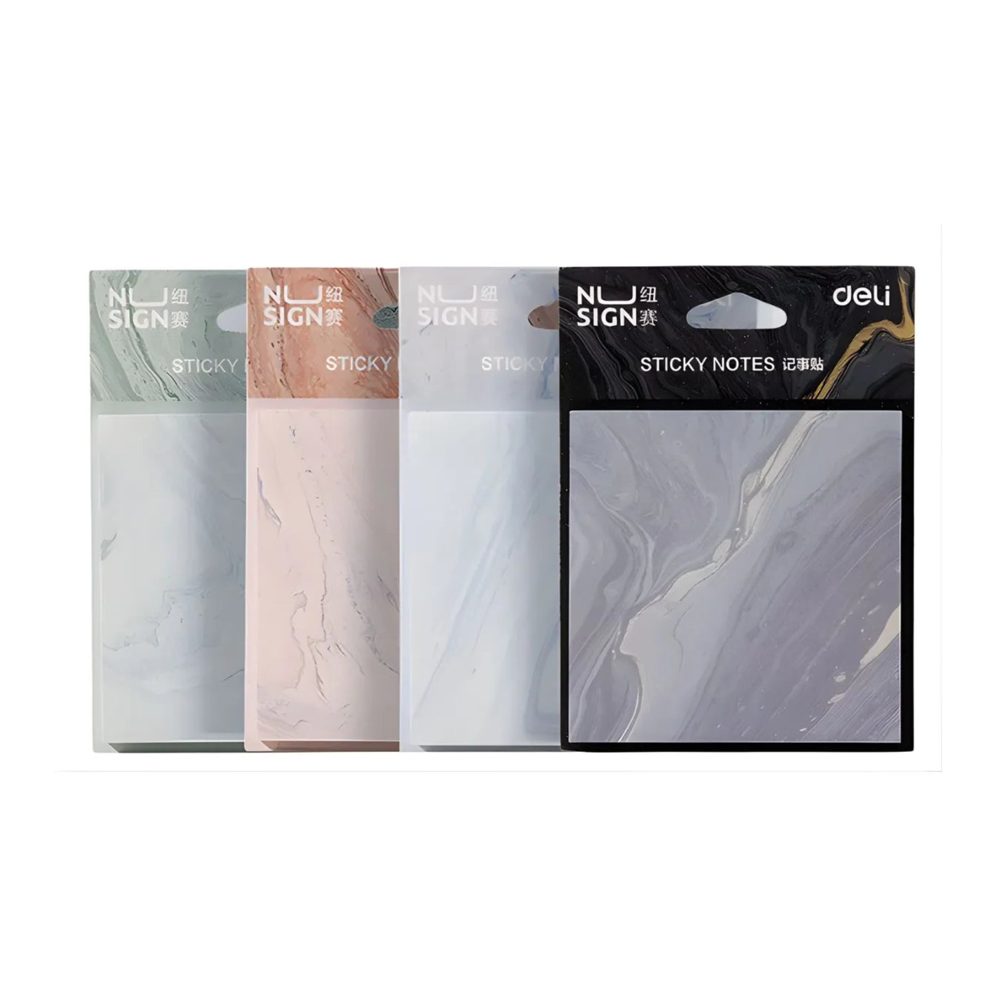 Bloco Adesivo - Deli - Gradient Marble - 60Fls