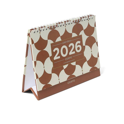 Calendario de Mesa 2026 - Cícero - Bossa Nova - 20x15