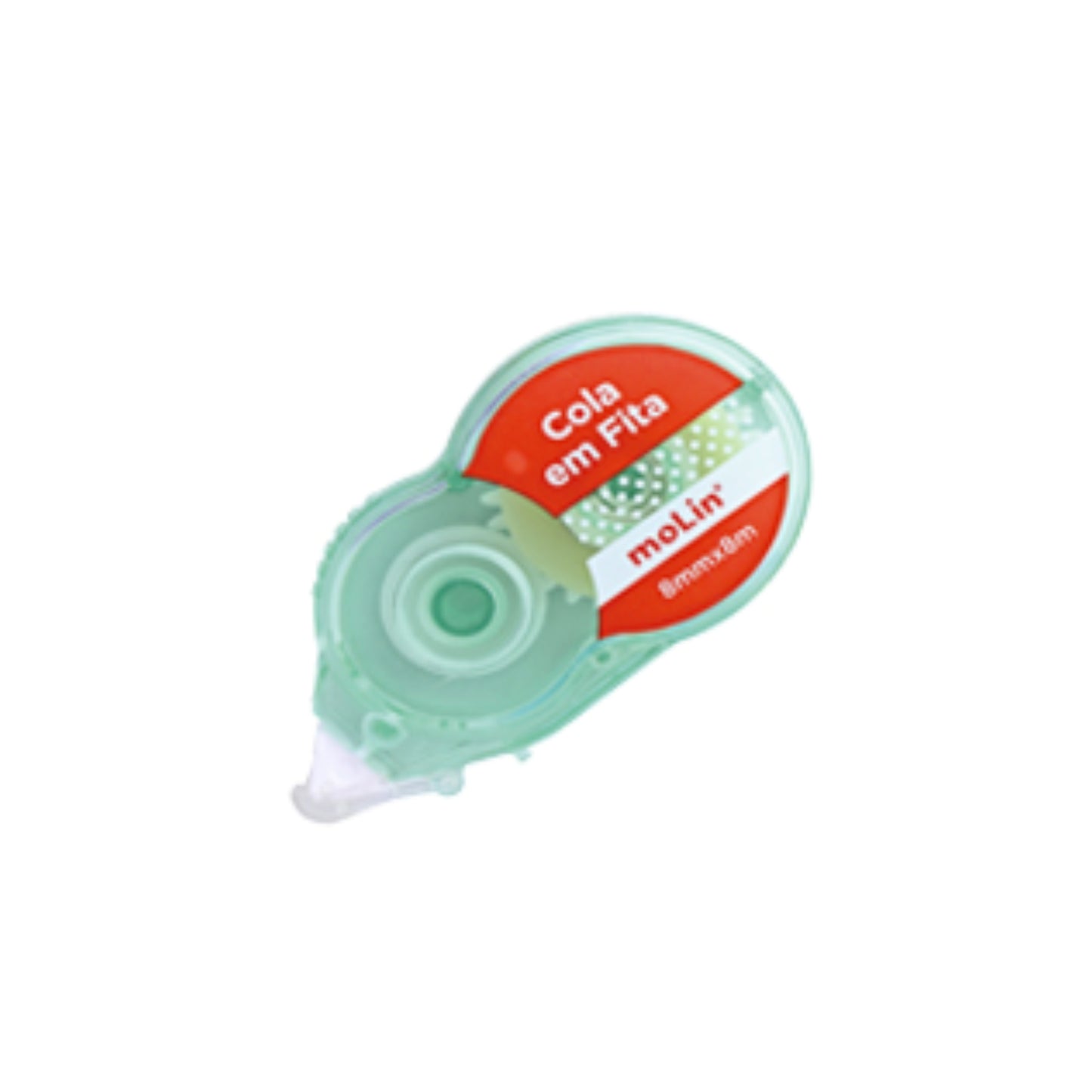 Cola em Fita - Molin - 8mm x 8m  Pastel