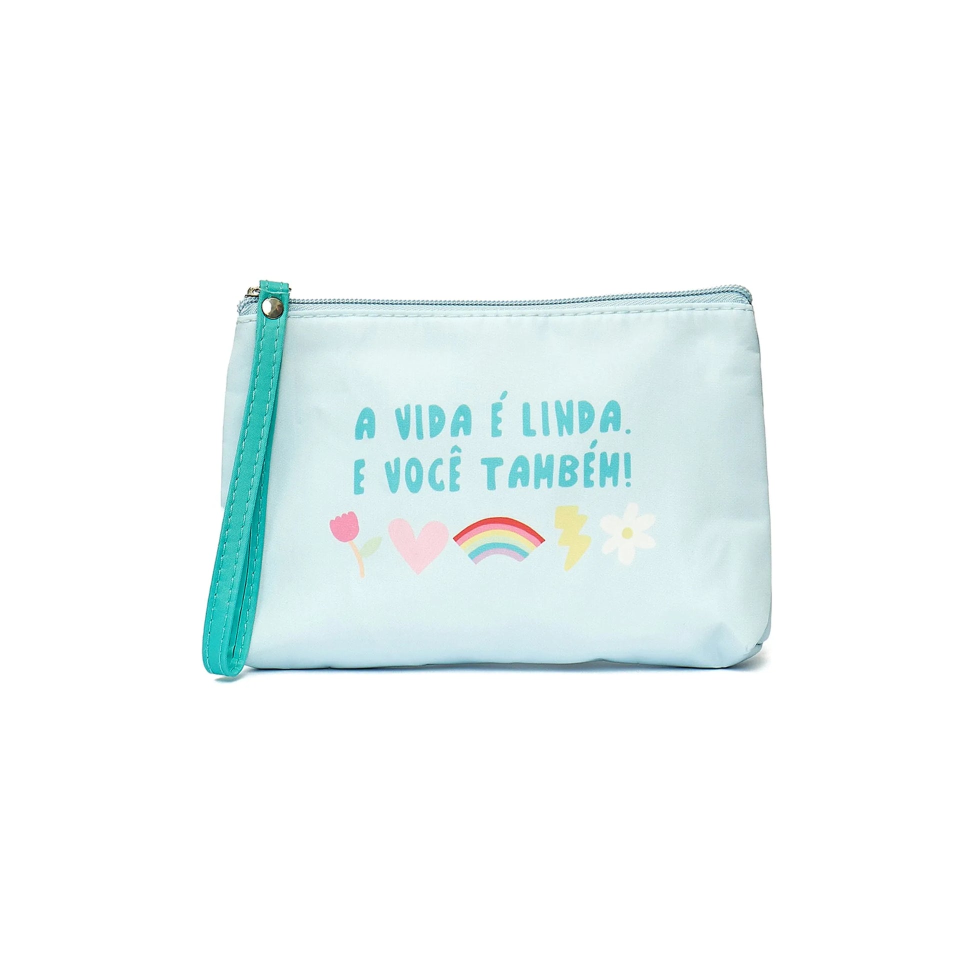 Necessaire - Florie - Bolsinha - em uso