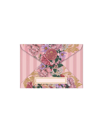 Papel de Carta + Envelopes - Tilibra - Bridgerton - em uso