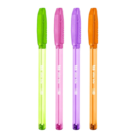 Caneta Esferográfica - Tris - Slide Trio - 1,0mm