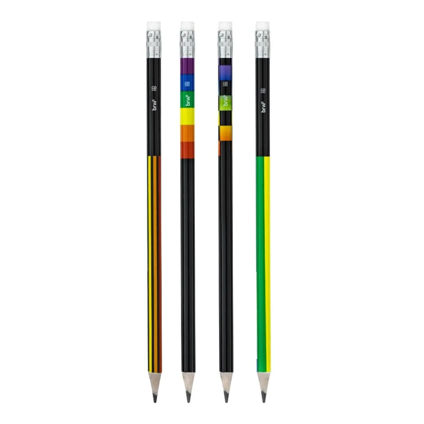 Lápis Preto HB - BRW - Rainbow