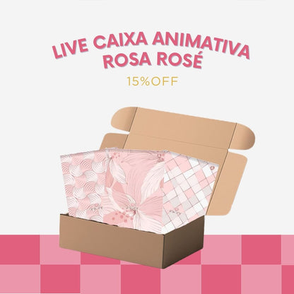 Caixa Animativa - Papelaria Unicórnio + Animativa 15% Off