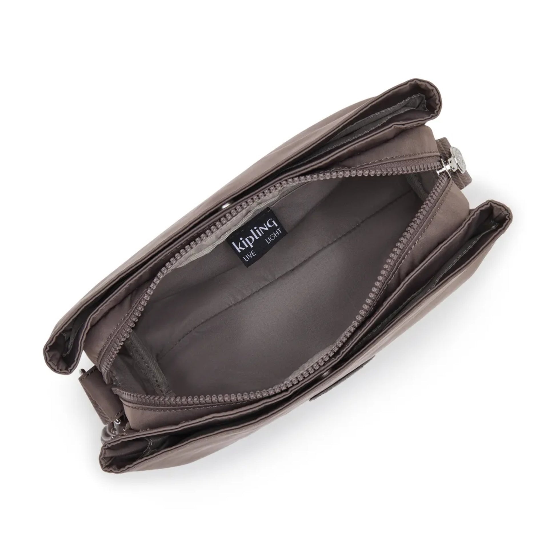 Bolsa - Kipling - Fabya - Marrom - detalhe
