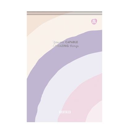 Bloco Vertical - Animativa - Cristales - Nova Coleção - 170mm x 250mm - 80 Fls