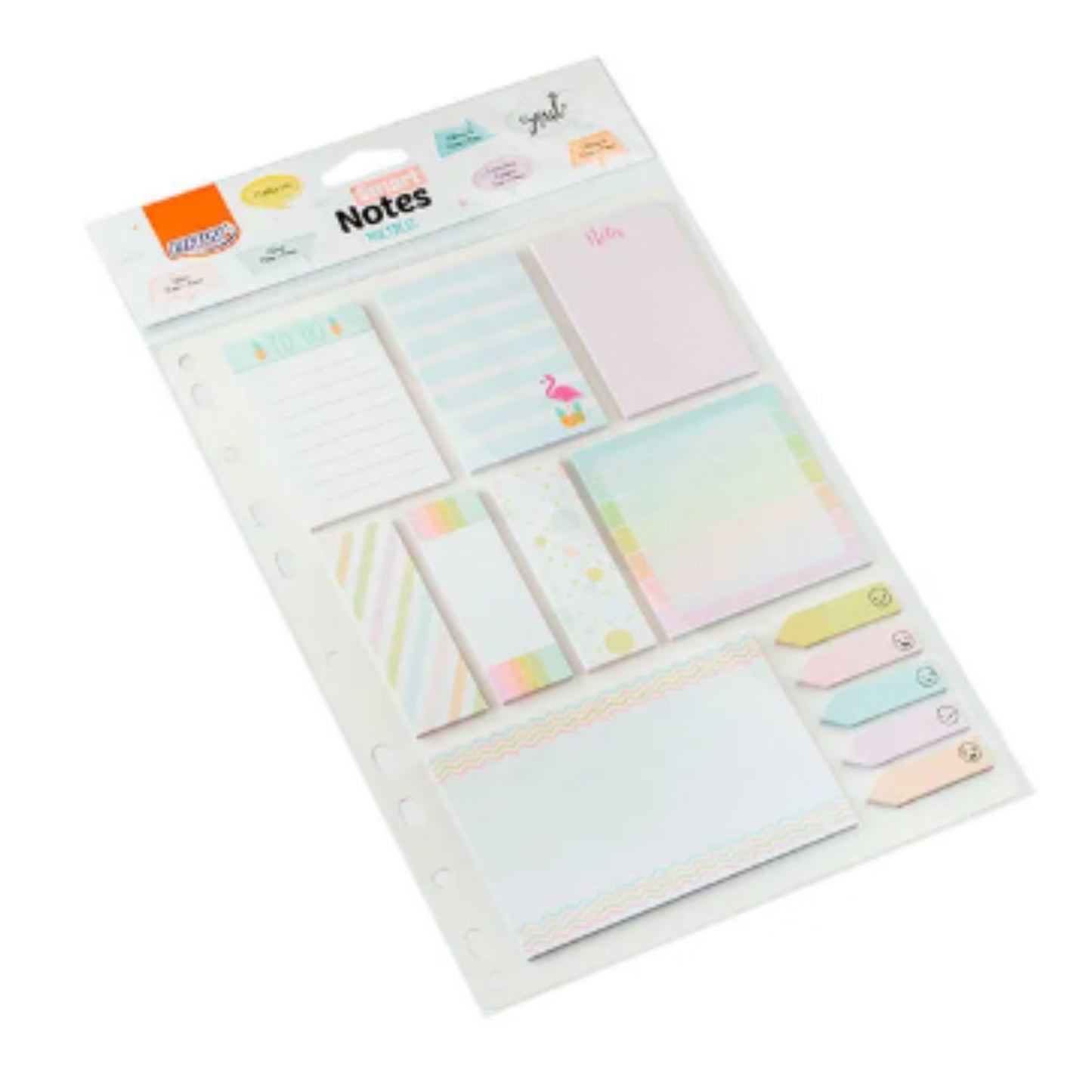 Bloco Smart Notes - BRW - Multiples - Fichário - Enjoy - 25 Fls - 13 Blocos