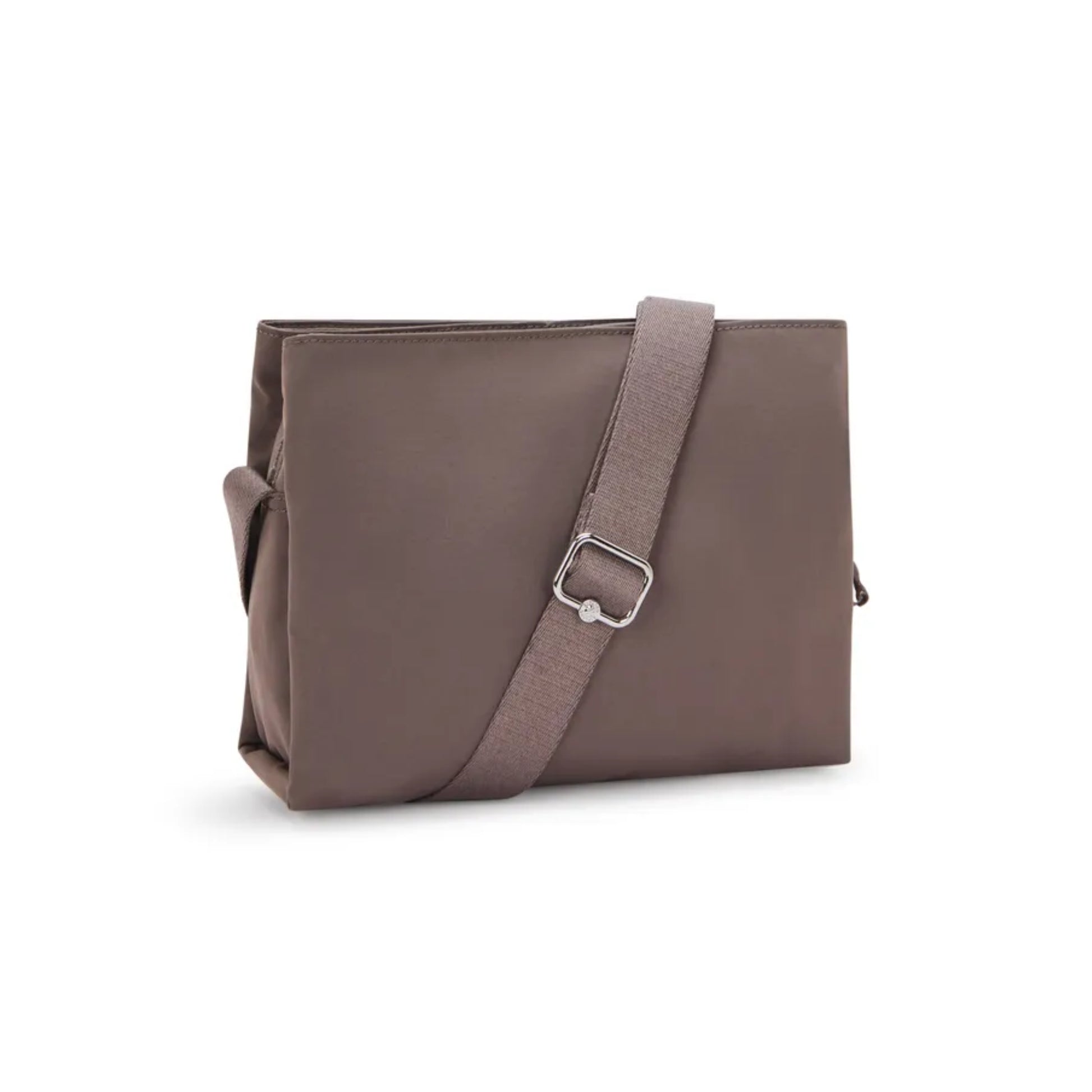Bolsa - Kipling - Fabya - Marrom - lateral