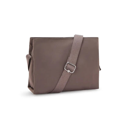 Bolsa - Kipling - Fabya - Marrom - lateral