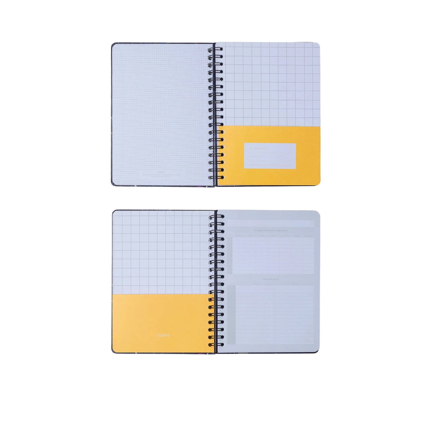 Caderno Colegial - Melissa - Pautado 17x24 - Max Bloomy - 10 Matérias 160 fls