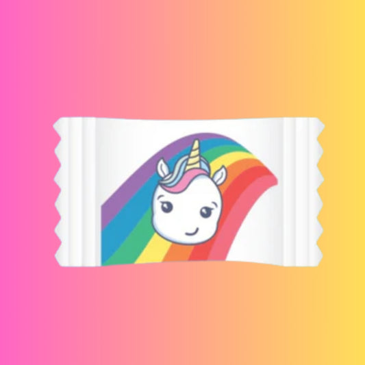 Balinha - Papelaria Unicórnio / Frutmel  - Frutas Vermelhas - 10 unidades