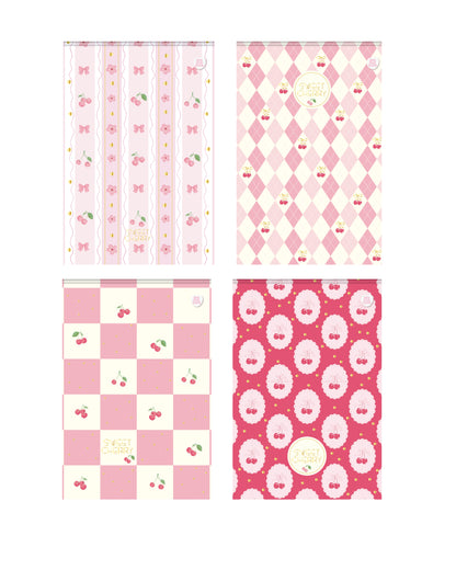 Bloco Vertical - Animativa - Sweet Cherry - 80Fls - Perfumado
