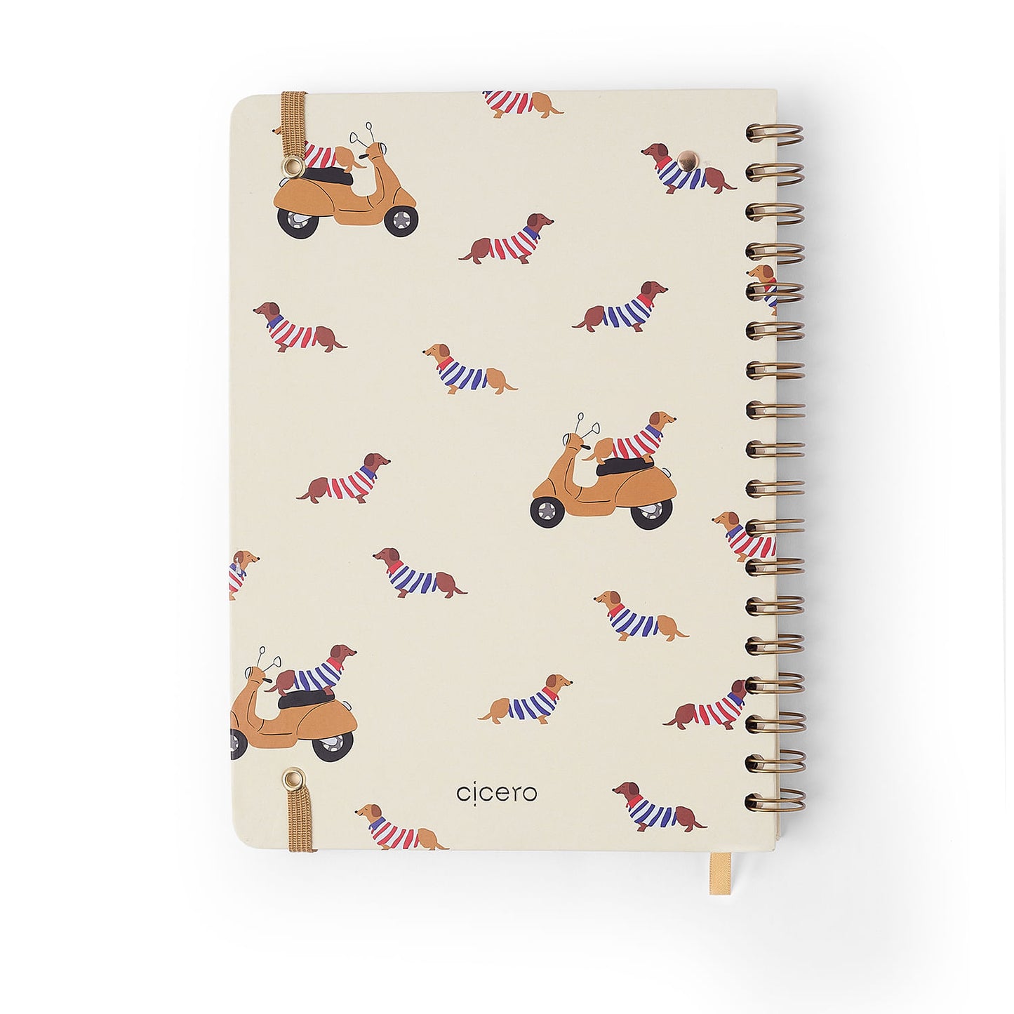 Agenda Planner Wire-o 2027 - Cícero - Petit Lambreta - Semanal Planejamento 17,3x24