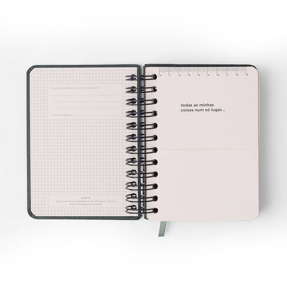 Agenda Planner Wire-o 2027 - Cícero - Noronha Baia do Sancho - Diária 11,5x16