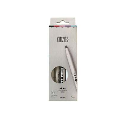 Caneta Ponta DOT - Newpen - Ginza DOT Kit c/ 5 Cores