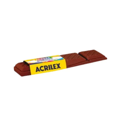 Borracha - Acrilex - Chocolate