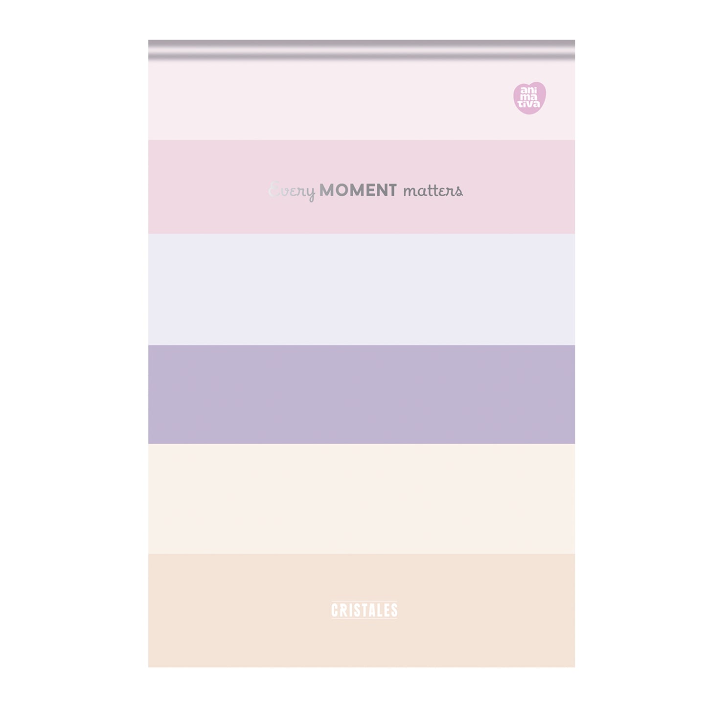 Bloco Vertical - Animativa - Cristales - Nova Coleção - 170mm x 250mm - 80 Fls