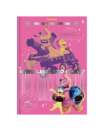 Caderno Colegial - Animativa - Pixar - 179 mm x 241 mm - 160Fls