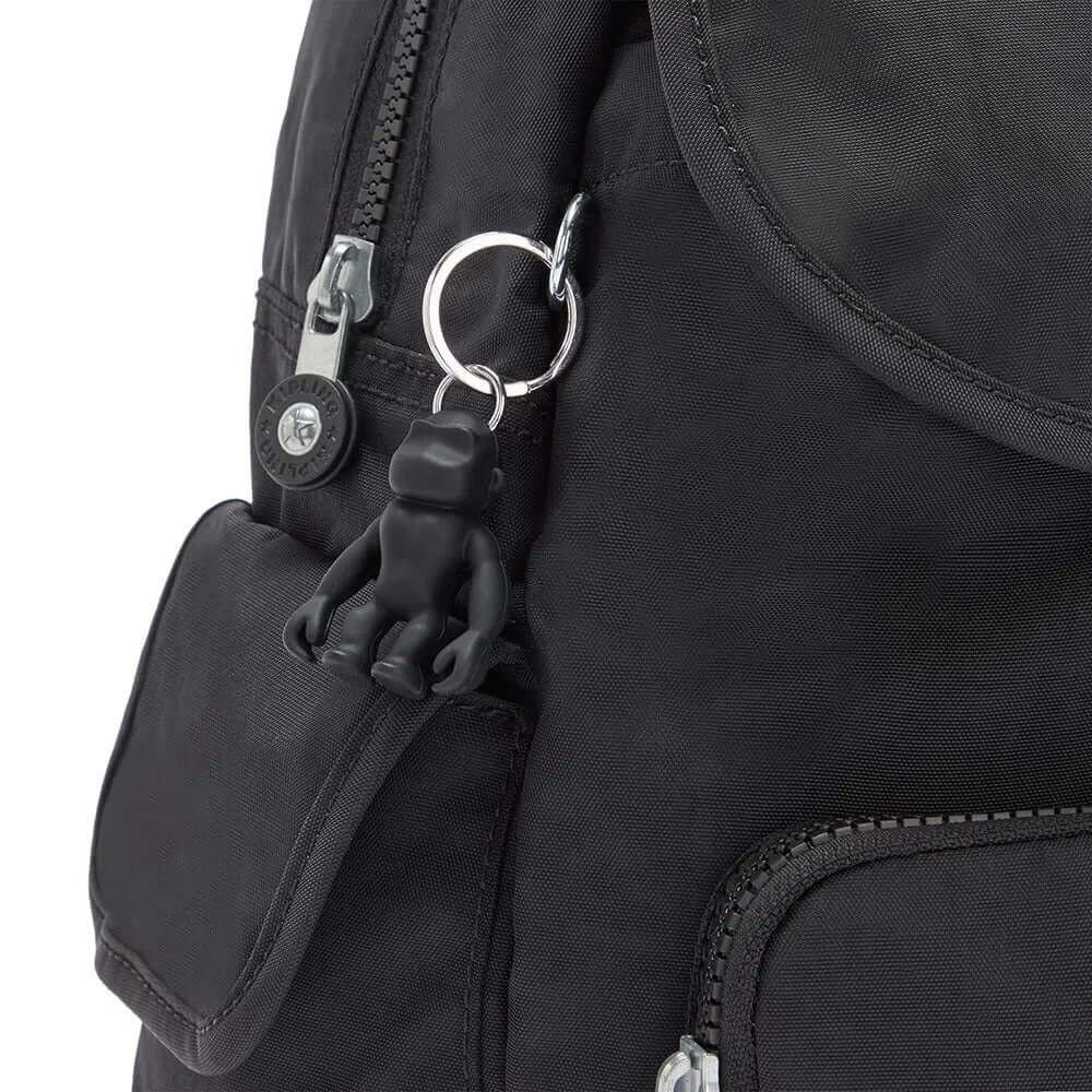 Mochila City Pack S - Kipling - Black Noir