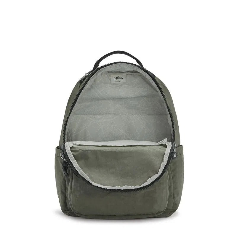 Mochila - Kipling - Seoul Green Mos