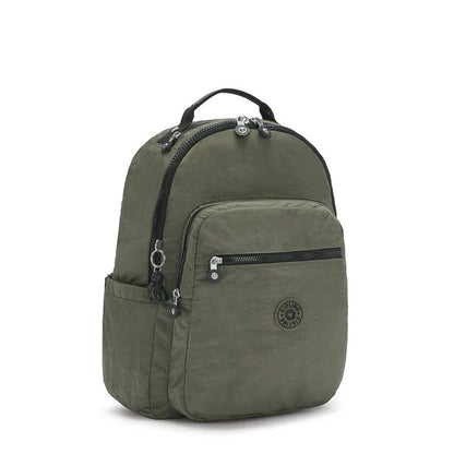 Mochila - Kipling - Seoul Green Mos