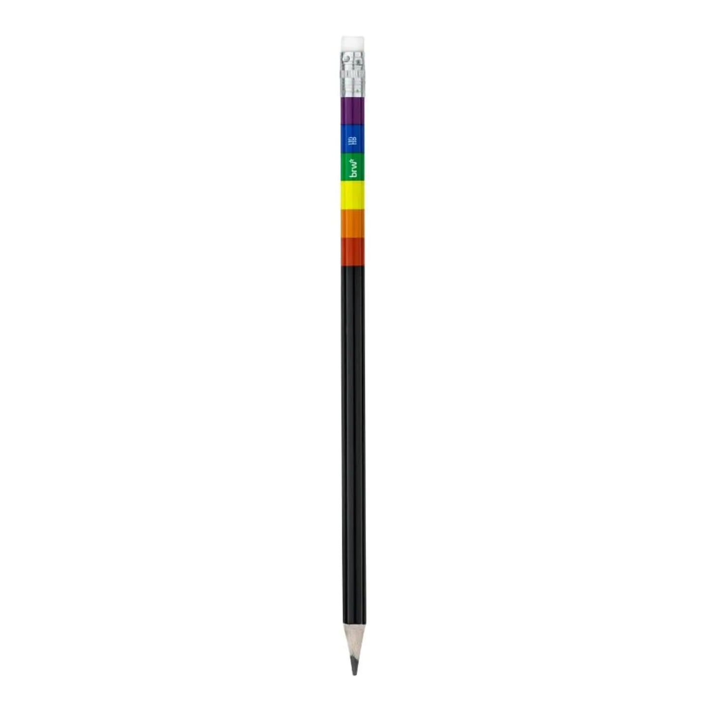 Lápis Preto HB - BRW - Rainbow