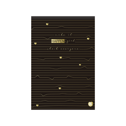 Bloco Vertical - Animativa - Happen - Nova Coleção - 170mmx250mm - 80Fls