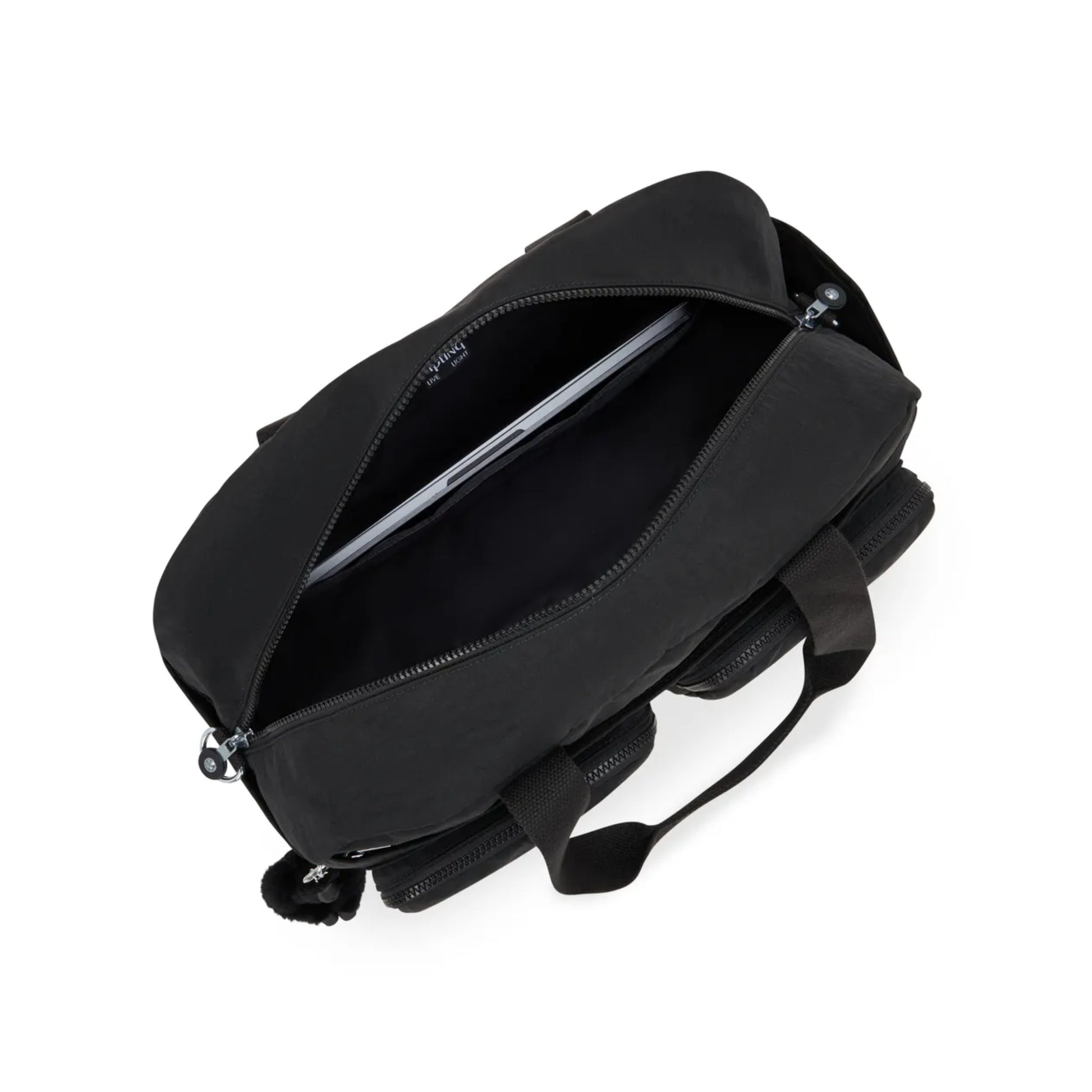 Bolsa de Mão - Kipling - Defea XL - Preta - lateral
