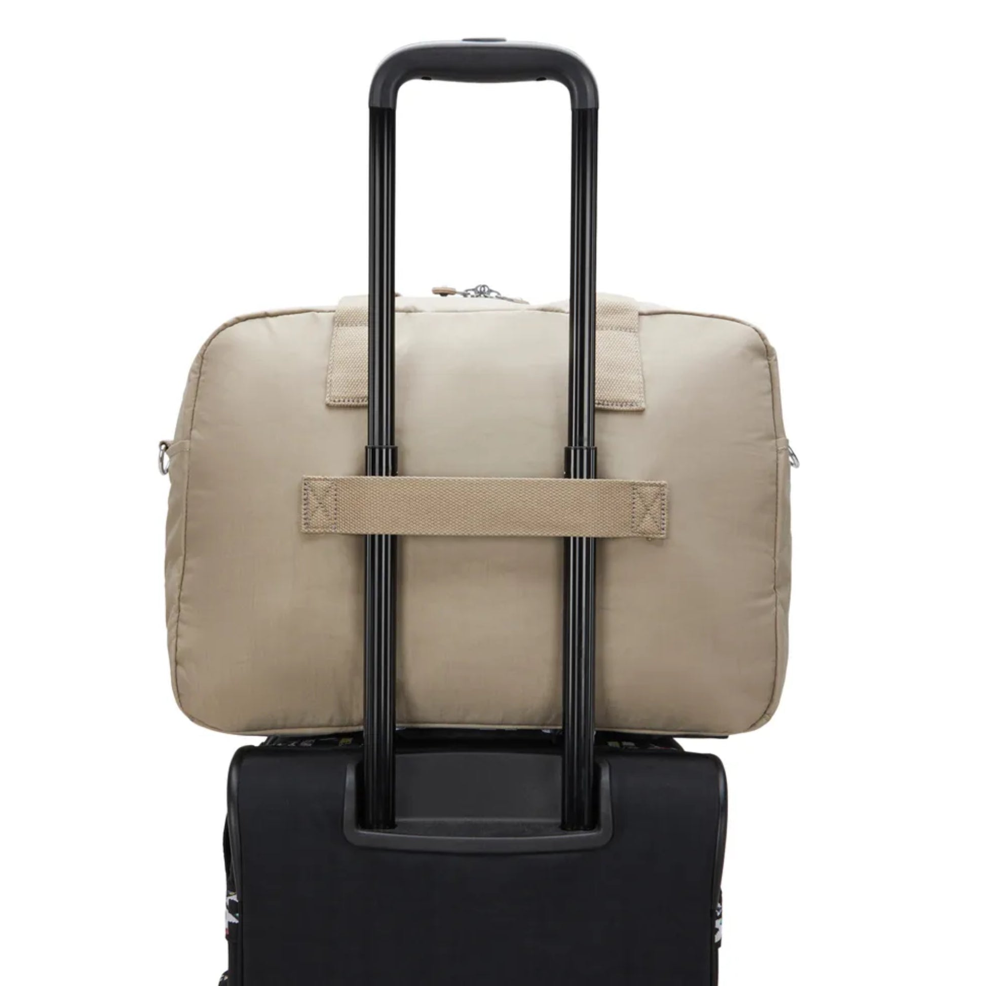 Bolsa de Mão - Kipling - Defea XL - Soft Taupe - Bege - verso