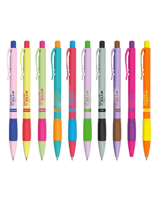 Caneta Esferográfica - Newpen - Be Bold - Perfumado - 0.7mm - frente