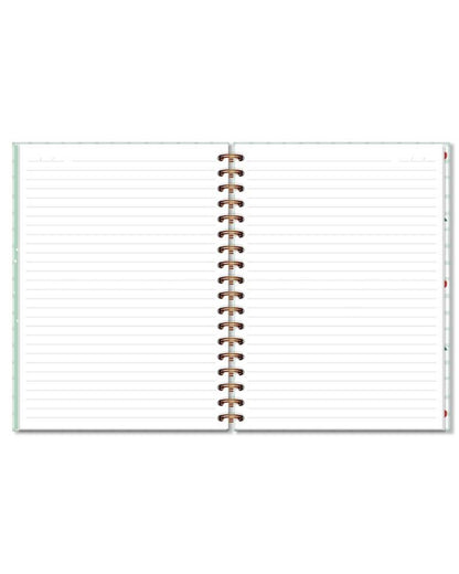 Caderno Colegial - Fina Ideia - Cereja - 173mm X 235mm - 80Fls