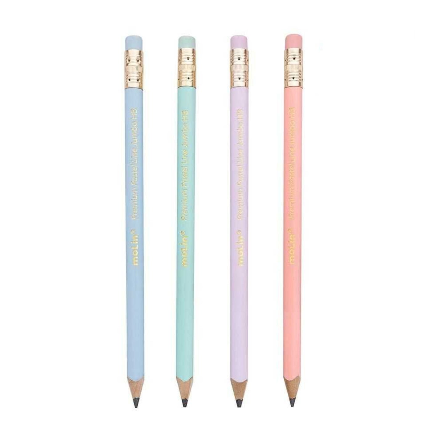 Lápis Jumbo HB - Molin - Pastel Line - frente
