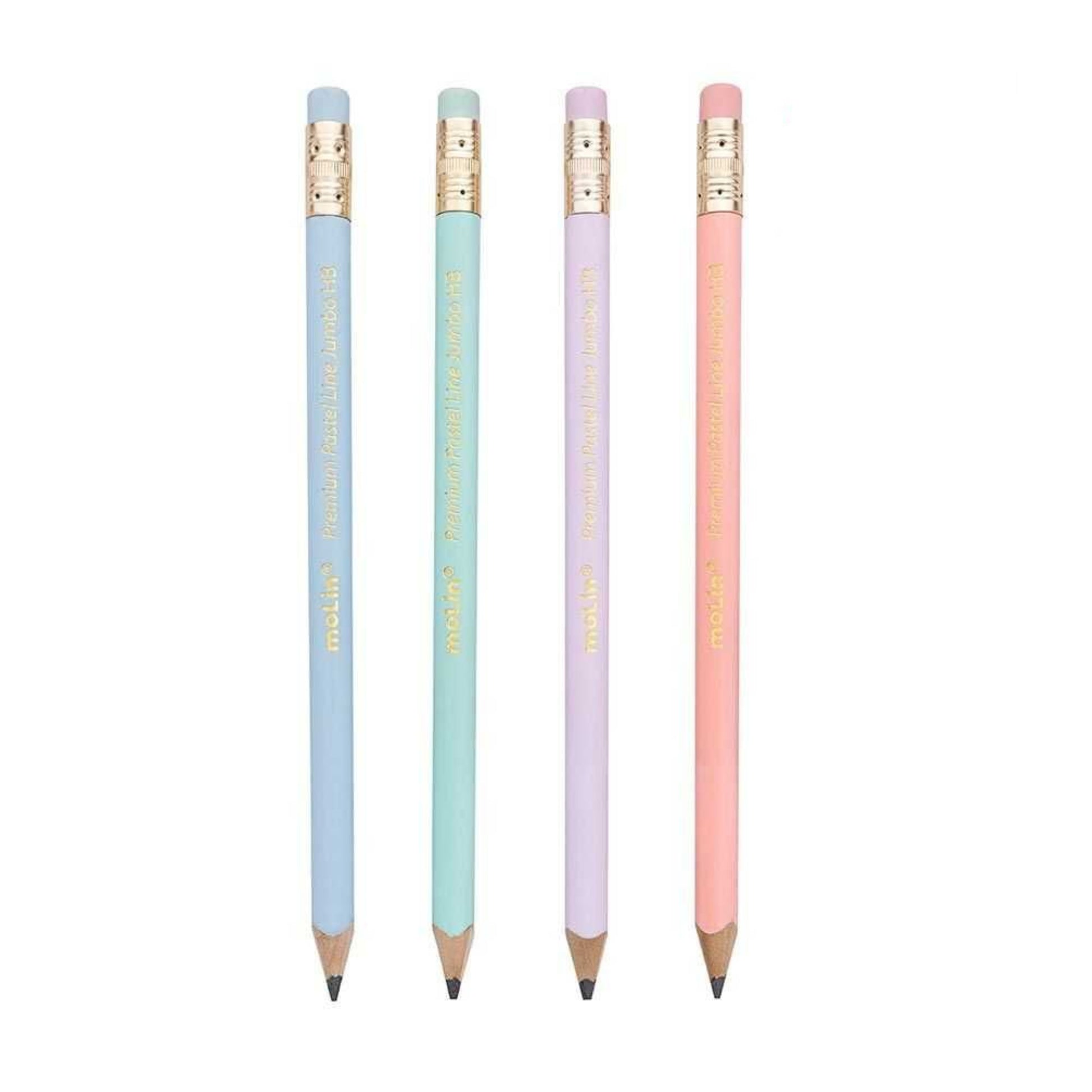 Lápis Jumbo HB - Molin - Pastel Line - frente