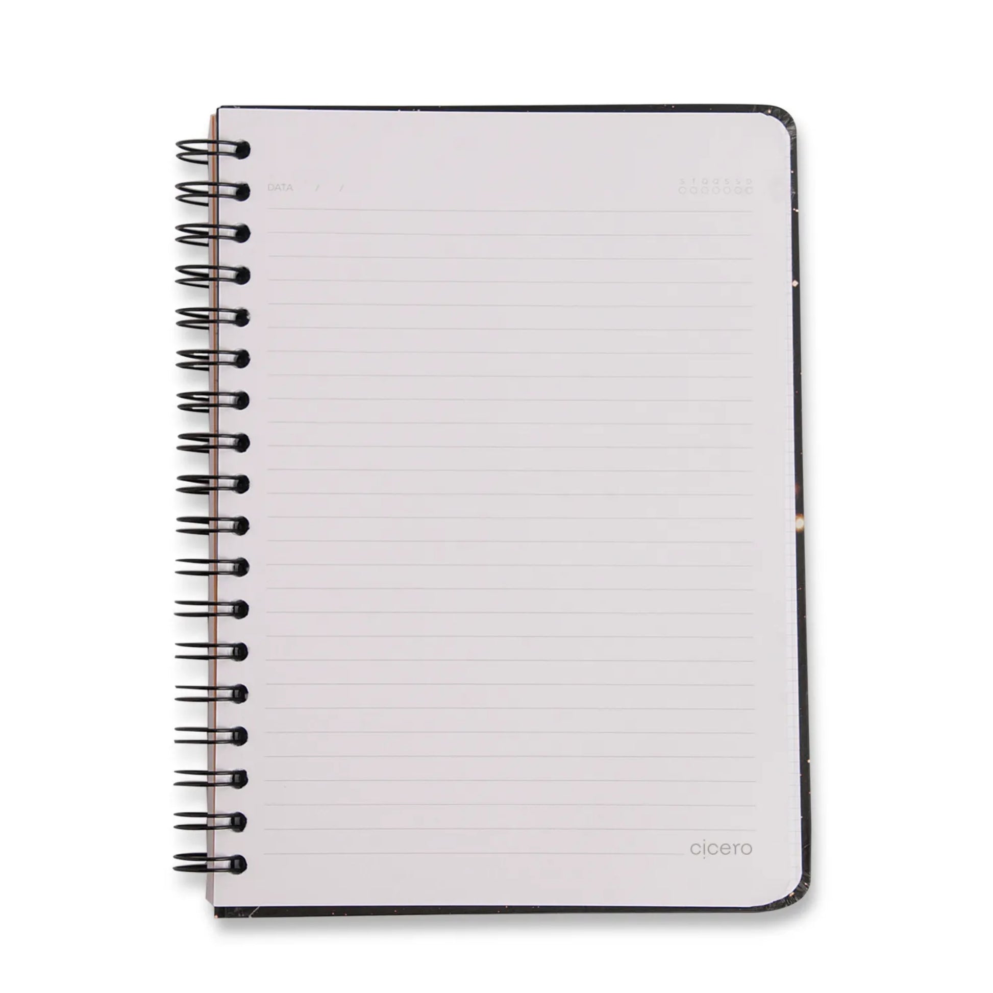Caderno Espiral Colegial - Cicero - Quintal Literário -  Pautado 17X24 - Contos - 1 Matéria 80 Fls - detalhe