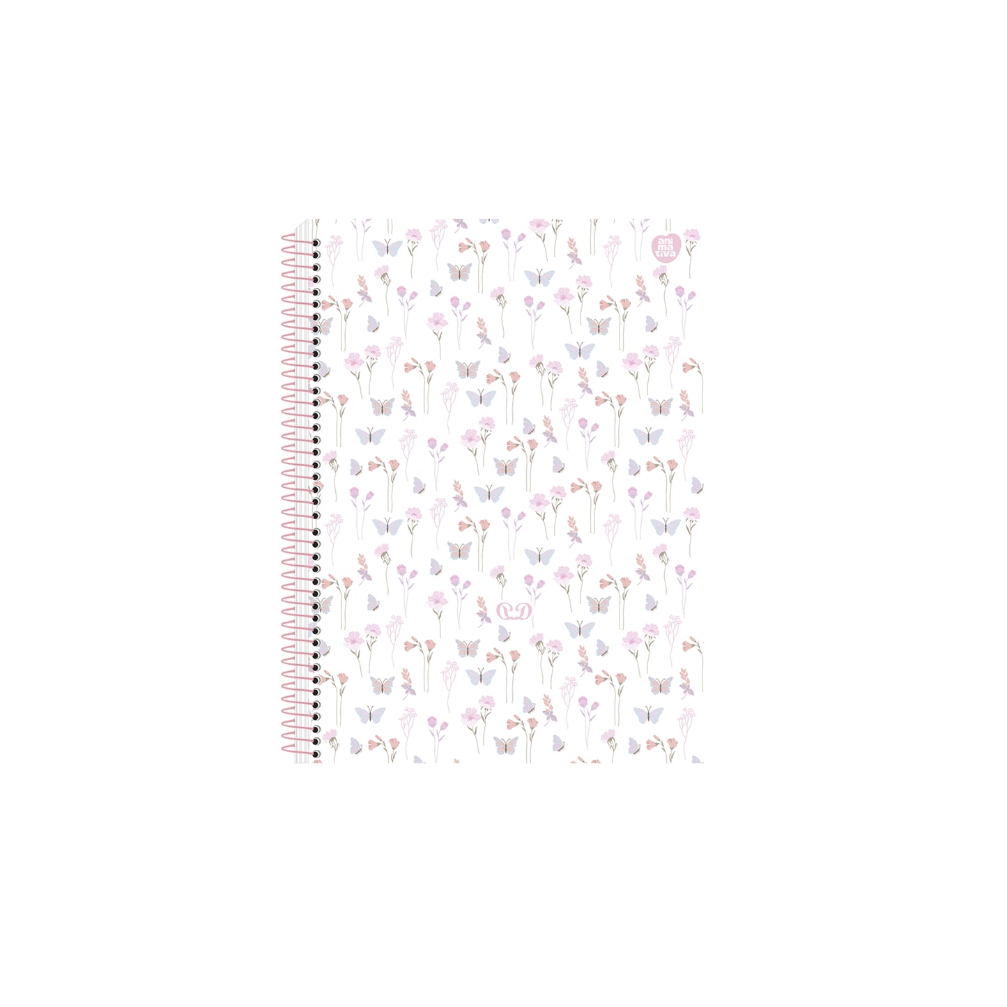 Caderneta Espiral - Animativa - Detalhes - Nova Coleção - 100mm x 148mm - 80 Fls