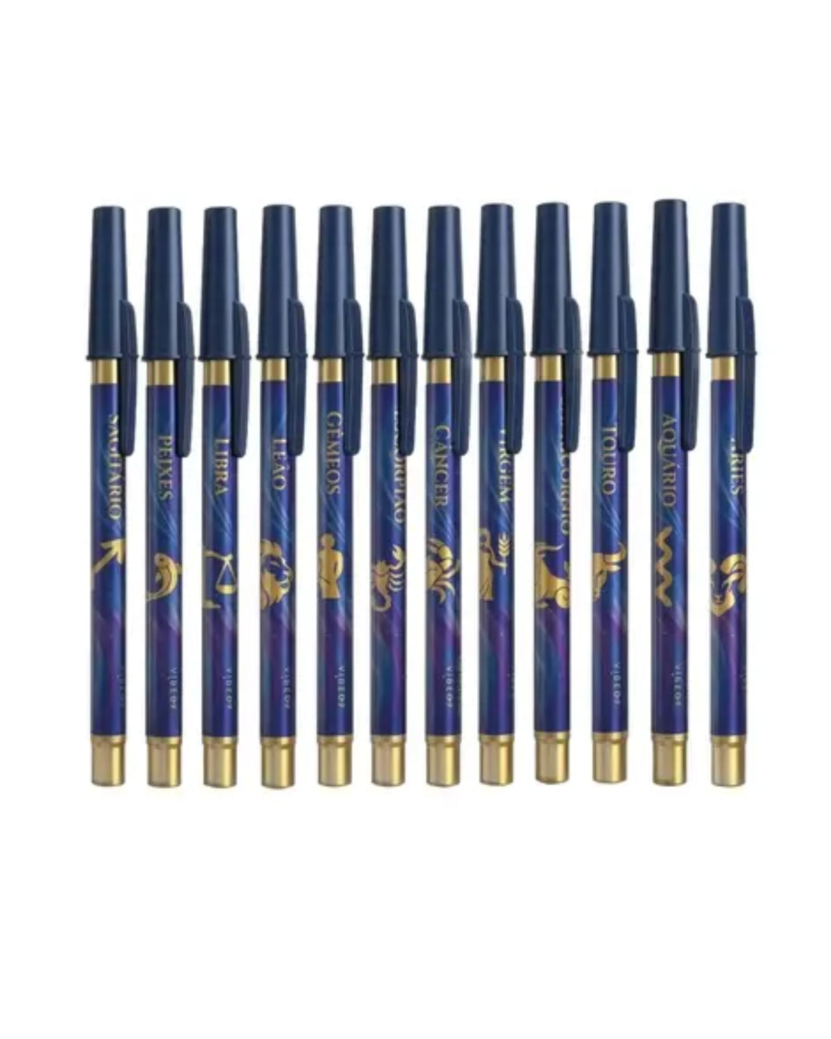 Caneta Esferográfica - Compactor - 07 Vibe - Zodíaco - 1.0mm