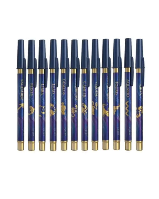 Caneta Esferográfica - Compactor - 07 Vibe - Zodíaco - 1.0mm