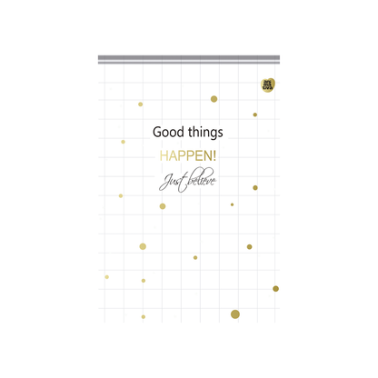 Bloco Vertical - Animativa - Happen - Nova Coleção - 170mmx250mm - 80Fls