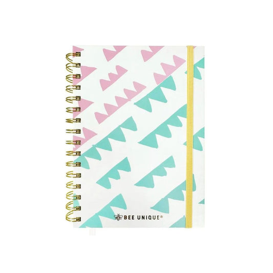 Caderno A5 - Bee Unique - Cotton Candy Pautado 120 Fls