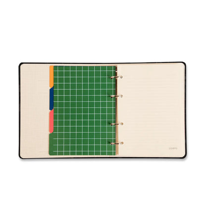 Caderno Criativo A5 - Cícero - Office Duo - Quintal - Literário Pautado & Pontado - Contos - lateral