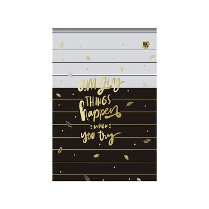 Bloco Vertical - Animativa - Happen - Nova Coleção - 170mmx250mm - 80Fls