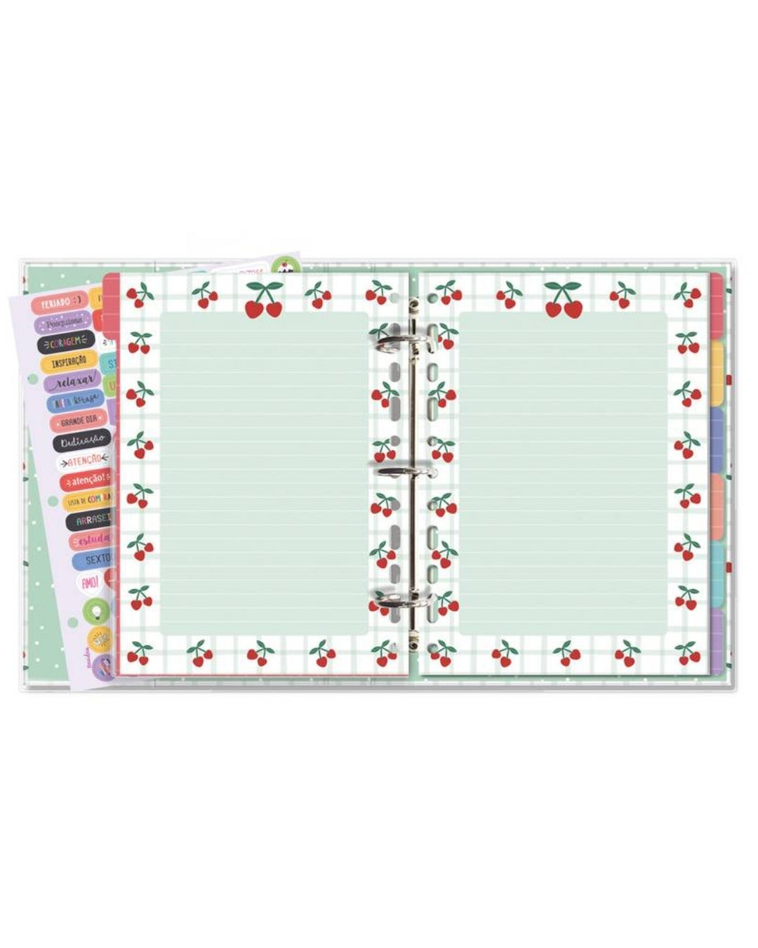 Caderno Argolado - Fina Ideia - Cereja
